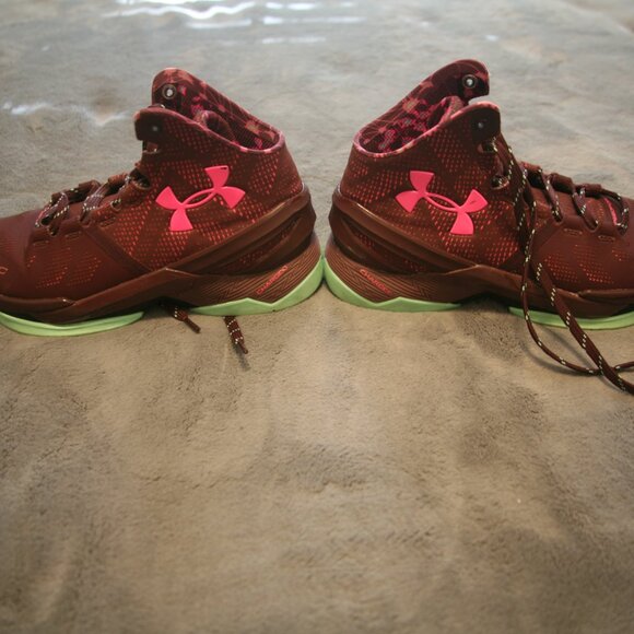 Under Armour Curry 2 Black History Month Basketball Shoes, Size 8 - Picture 2 of 5